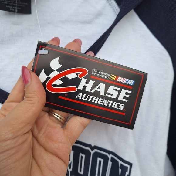 🌟 Vintage Nascar Chase Authentic Jeff Gordon Pullover Hoodie Size Large NWT - Picture 6 of 6